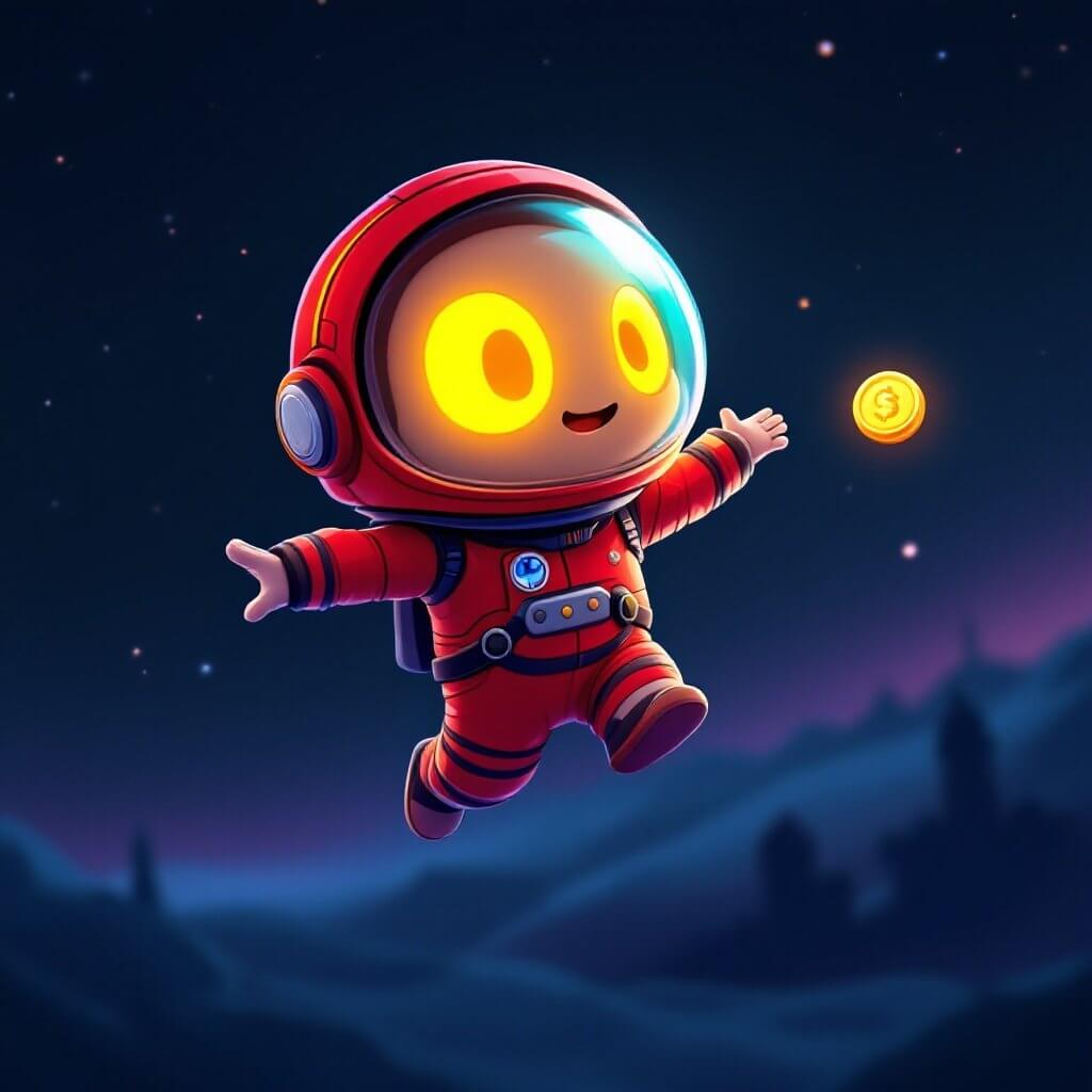 Astronaut in space